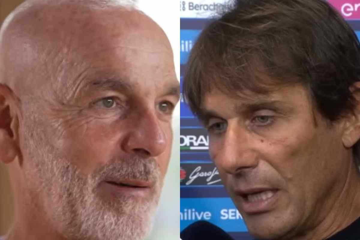 Stefano Pioli e Antonio Conte